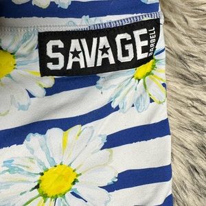 Woman’s sunflower savage barbell shorts